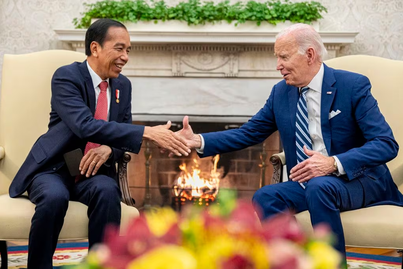 Ông Widodo khẳng định cả Mỹ và Trung Quốc đều là bạn của Indonesia (Ảnh: Getty) 5.png
