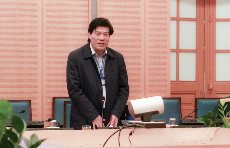Ông Nguyễn Nhật Cảm – Giám đốc Trung tâm kiểm soát Bệnh tật TP. Hà Nội. Ảnh: UBND TP. Hà Nội 