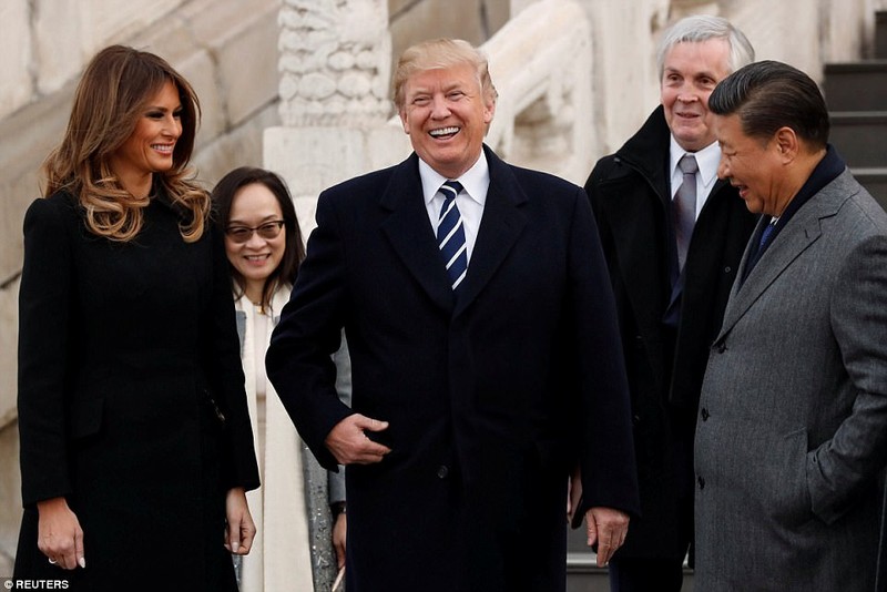 Trung Quốc trải thảm đỏ và ‘núi thỏa thuận’ 250 tỷ USD đón ông Trump ảnh 11