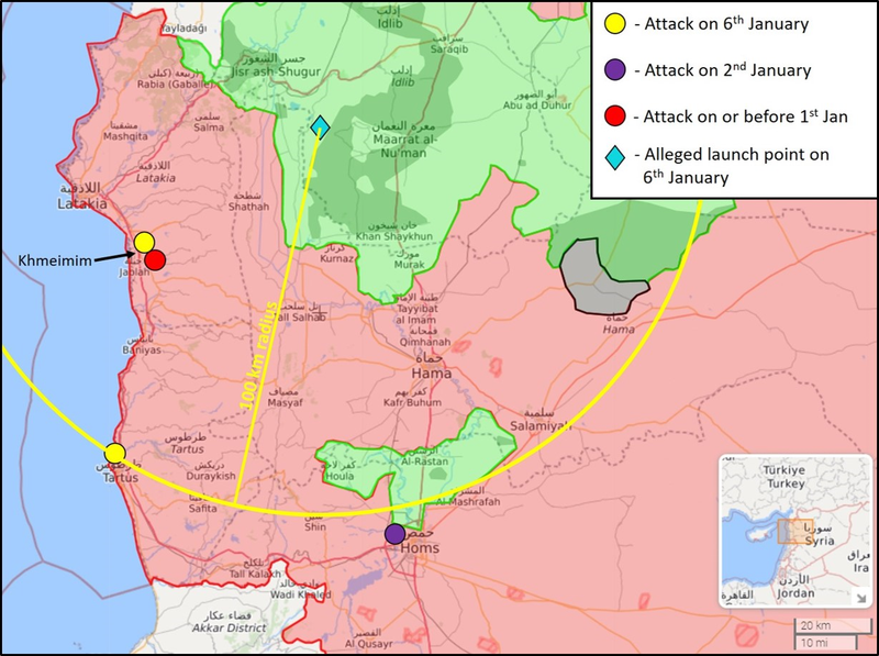 Giải mã vụ căn cứ Nga ở Syria bị tấn công ồ ạt (P.1) ảnh 1