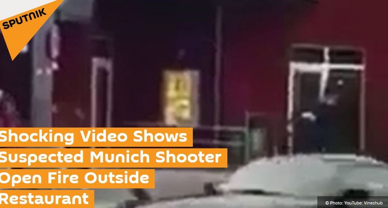 Thời điểm nghi can nổ súng bên ngoài nhà hàng ở Munich