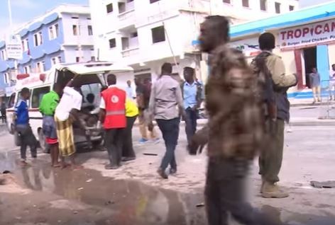 Tấn công khủng bố trong khách sạn hạng sang ở Somalia, 12 người chết 