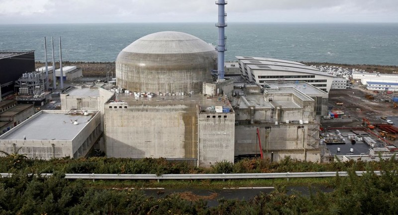 Nhà máy điện hạt nhân Flamanville. 