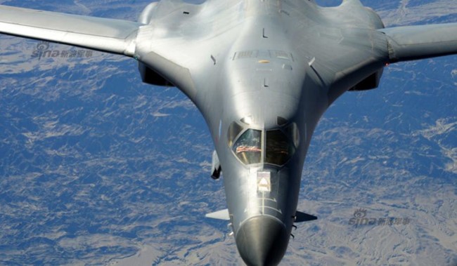 Mỹ thông báo máy bay ném bom chiến lược B-1 sẽ tuần tra Biển Đông, bán đảo Triều Tiên