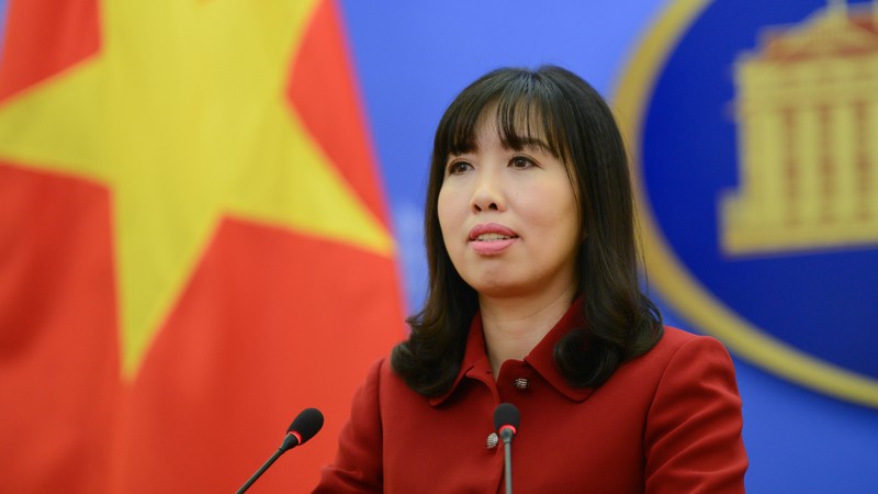 Người phát ngôn Bộ Ngoại giao Lê Thị Thu Hằng - Ảnh: Bộ Ngoại giao Việt Nam 