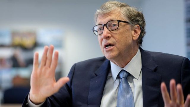 Tỷ phú Bill Gates (Ảnh: BBC)