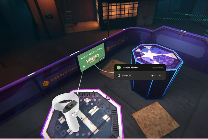 Facebook sẽ sớm thử nghiệm chèn quảng cáo trong môi trường thực tế ảo của Oculus Quest