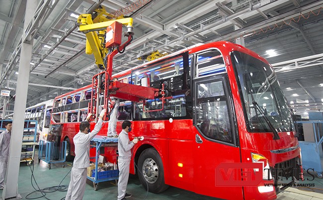 Nhà máy xe bus THACO tại Quảng Nam