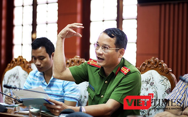 Trung tá Hồ Song Ân, Trưởng phòng Cảnh sát môi trường (PC49), Công an tỉnh Quảng Nam cho biết sẽ tiếp tục điều tra và xử lý nghiêm hành vu bán cát trái phép ra Đà Nẵng