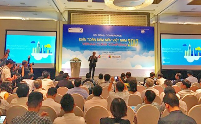 Hội nghị điện toán đám mây Việt Nam 2017.