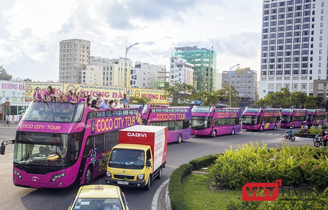 Từ ngày 15/7-14/8, Tập đoàn Empire sẽ đưa xe buýt 2 tầng phục vụ tham quan miễn phí TP Đà Nẵng.