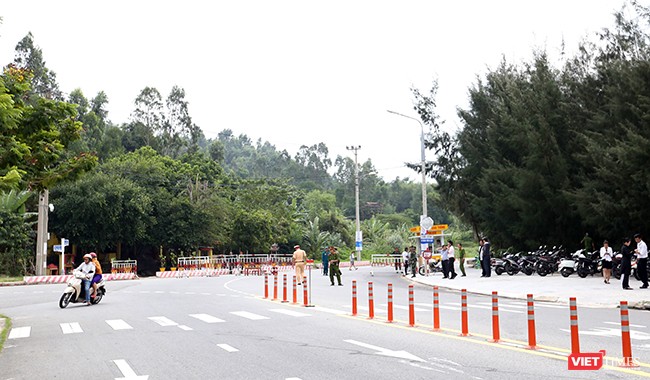 Đà Nẵng thắt chặt an ninh tại bán đảo Sơn Trà phục vụ Tuần lễ cấp cao APEC 2017. ảnh Hồ Xuân Mai