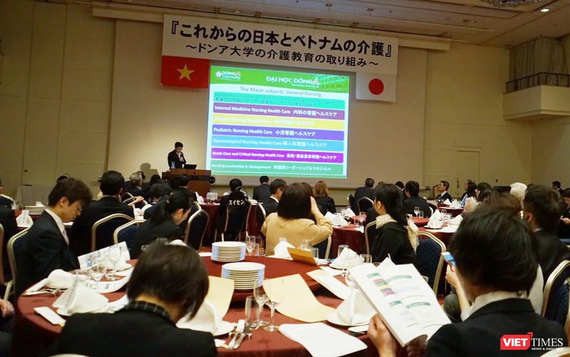 Hội thảo "Điều dưỡng Việt Nam và Nhật Bản trong tương lai” với sự nỗ lực đào tạo Điều dưỡng tại Đại học Đông Á do Học viện điều dưỡng Nanakamado và Đại học Đông Á đồng tổ chức với sự tham gia của hơn 80 cơ sở y tế tại Hokkaido và sự hiện diện của đại diện