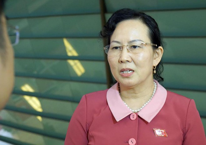 Bà Lê Thị Thủy, Phó Chủ nhiệm Ủy ban Kiểm tra Trung ương.