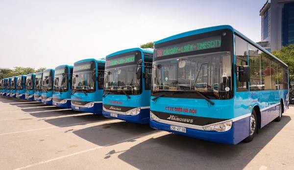 Từ đầu năm 2017 đến nay Hà Nội đã thay mới 166 xe buýt mới, hiện đại.