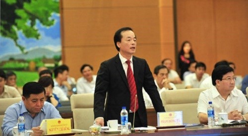 Bộ trưởng Bộ Xây dựng Phạm Hồng Hà (Ảnh: VTC)