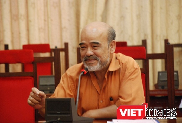 Giáo sư Đặng Hùng Võ, nguyên Thứ trưởng Bộ Tài nguyên và Môi trường - Ảnh: Q.V