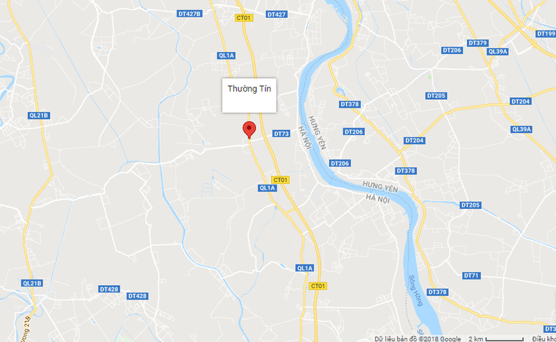 UBND TP Hà Nội vừa phê duyệt chỉ giới đường đỏ tỷ lệ 1/500, tuyến đường tỉnh 427, đoạn từ QL21B đến nút giao Khê Hồi (đường cao tốc Pháp Vân - Cầu Giẽ)