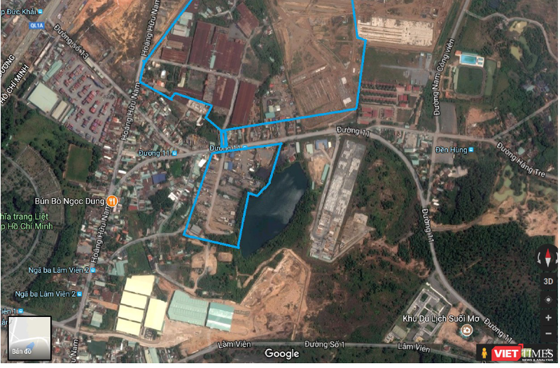 Dự án Khu nhà ở phường Long Bình, Quận 9 có quy mô diện tích 16,4ha.