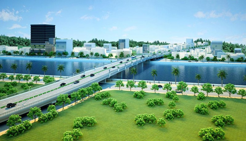 Cienco4 được chọn là nhà đầu tư cho dự án xây dựng Cầu Hiếu 2 và đường hai đầu cầu, thị xã Thái Hòa theo hình thức hợp đồng BT/ Ảnh: cienco4.vn