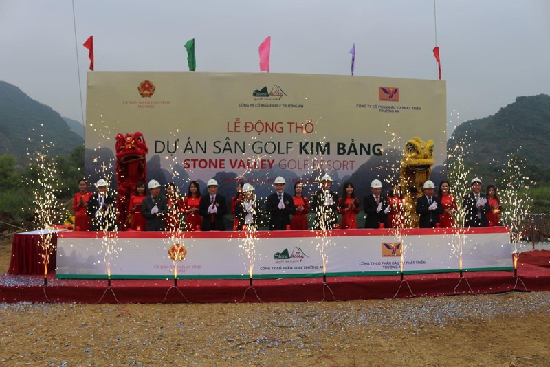 Công ty CP Golf Trường An cũng đã triển khai dự án sân golf 36 lỗ tại huyện Kim Bảng, Hà Nam.