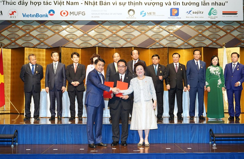 Các doanh nghiệp Nhật Bản cam kết đầu tư 3,75 tỷ USD  vào các dự án tại Hà Nội/ Ảnh: hanoi.gov.vn