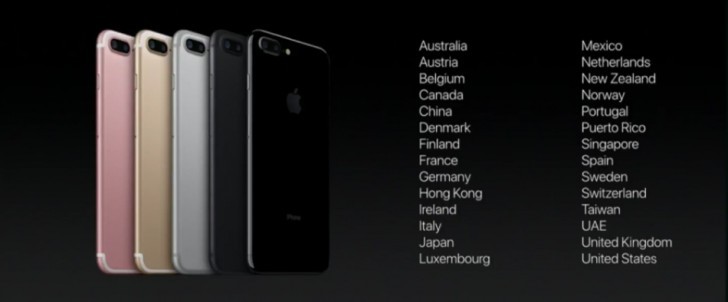 Apple ra mắt iPhone 7 và 7 Plus, đặt hàng từ ngày 9/9
