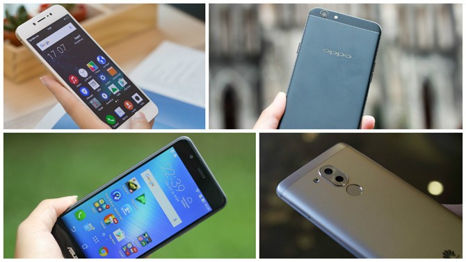 Top 5 smartphone mới nổi bật ở tầm giá 6 triệu