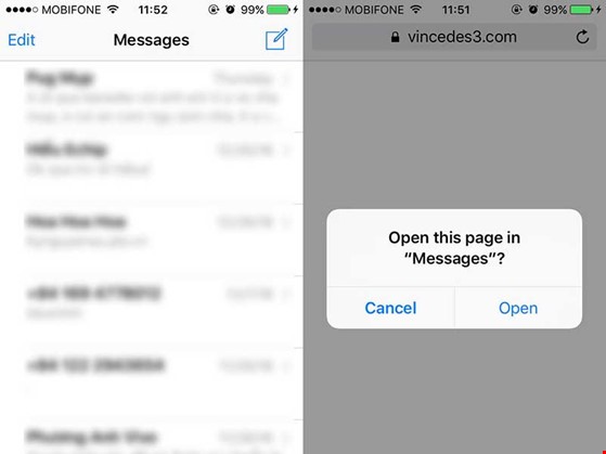 Sửa lỗi iPhone bị đơ khi nhận tin nhắn ‘lạ’