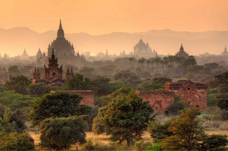 Thánh địa Bagan của Myanmar vừa được UNESCO công nhận là di sản thế giới. Nguồn: Chanel News Asia