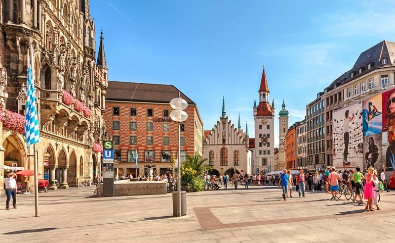 Munich là một trong những điểm du lịch đáng ghé thăm của Đức. Ảnh: Channel News Asia