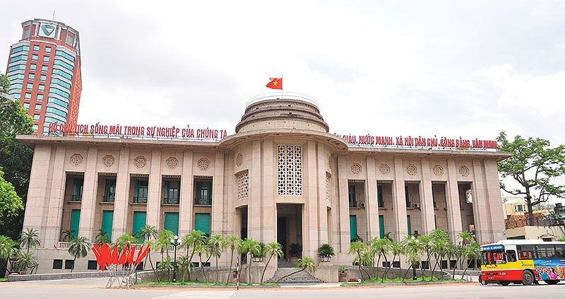 Trụ sở Ngân hàng Nhà nước Việt Nam (Ảnh: Internet)