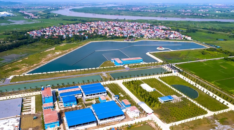 Dự án Nhà máy nước mặt Sông Đuống (Ảnh: Aquaone.vn)
