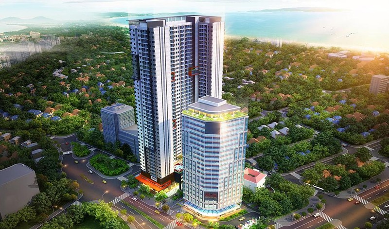 Phối cảnh một dự án địa ốc tại Bình Định mà CTCP Đầu tư Việt Tâm rót vốn đầu tư