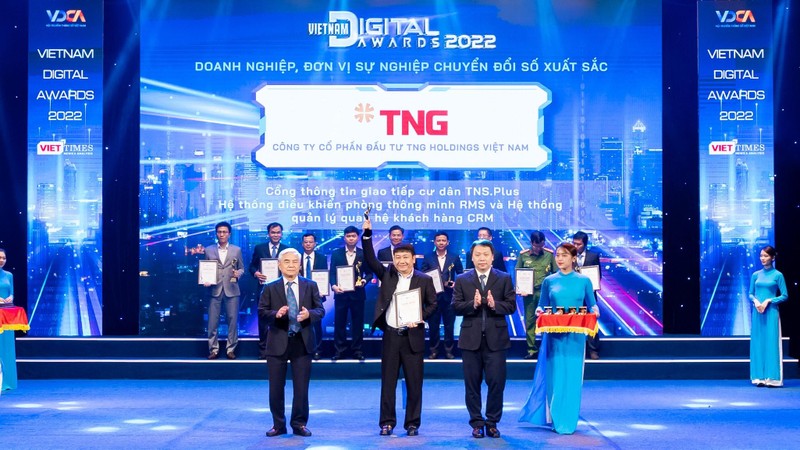 TNG Holdings Vietnam đạt giải doanh nghiệp chuyển đổi số xuất sắc