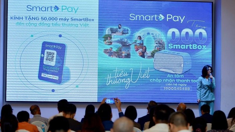 Smartpay đã dành tặng 50.000 máy SmartBox cho tiểu thương