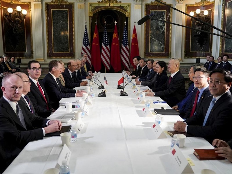 Sau vòng đàm phán thứ 7 Mỹ đã kéo dài thời hạn 90 ngày hoãn gia tăng mức thuế từ 10% lên 25% đối với 200 tỷ USD hàng hóa Trung Quốc 