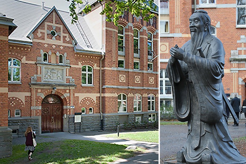 Viện Khổng Tử ở Đại học Stockholm, Viện Khổng Tử đầu tiên ở châu Âu đã bị đóng cửa năm 2015 (Ảnh: Ui.se).