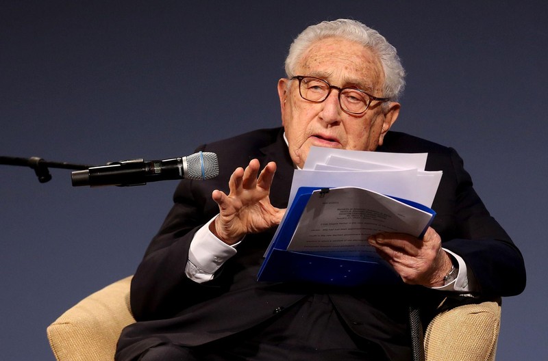 Cựu Ngoại trưởng Mỹ Kissinger cảnh báo về nguy cơ xung đột Mỹ - Trung nếu không đạt được đồng thuận về trật tự quốc tế mới (Ảnh: Getty).