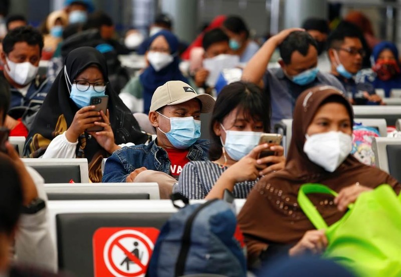 Số người bị nhiễm COVID-19 ở Indonesia đã vượt mốc 2 triệu, đứng đầu khu vực Đông Nam Á (Ảnh: CNA).