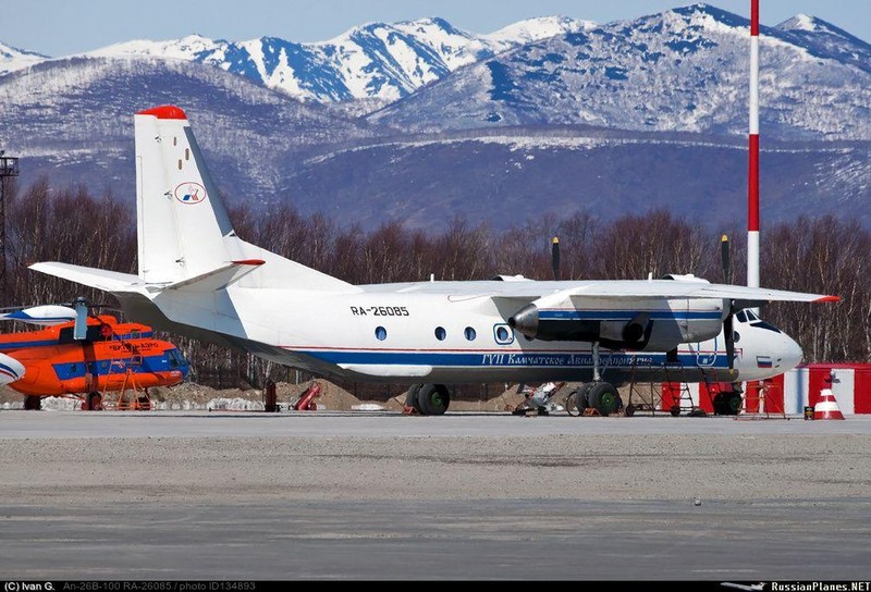 Một chiếc An-26 cùng loại với chiếc máy bay bị rơi (Ảnh: Rusian Planet).