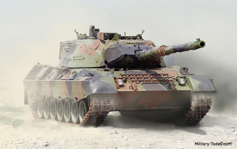 Đức sẽ chuyển giao 50 xe tăng tăng Leopard-1 cho Ukraine (Ảnh: Military Today).