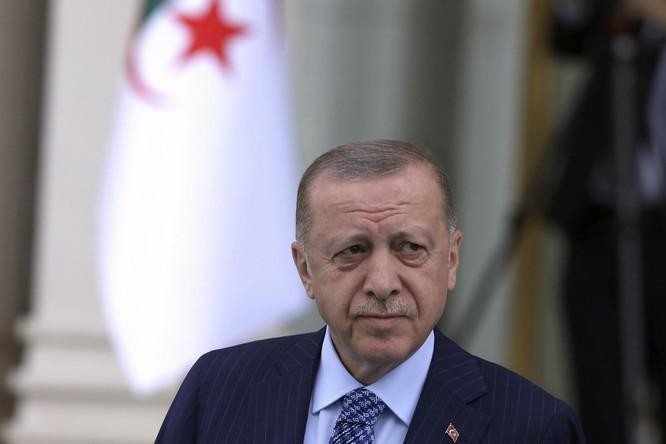 Tổng thống Thổ Nhĩ Kỳ Recep Tayyip Erdogan kiên quyết phản đối NATO kết nạp Thụy Điển và Phần Lan (Ảnh: AP).