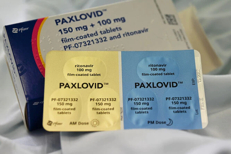 Thuốc viên điều trị COVID-19 Paxlovid hiện trở thành món quà biếu Tết giá trị ở Trung Quốc (Ảnh: Zhihu).