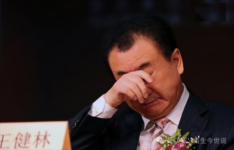 Từng là người giàu nhất Trung Quốc và châu Á, hiện ông Vương Kiện Lâm đang đối mặt với nguy cơ vỡ nợ (Ảnh: Sina)