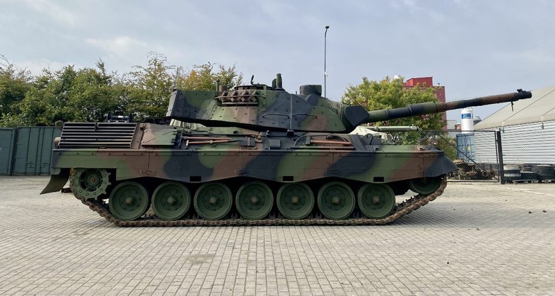 Hà Lan sẽ tài trợ sửa chữa và chuyển giao xe Leopards-1A5 cho Ukraine. Ảnh Military Ukraine.