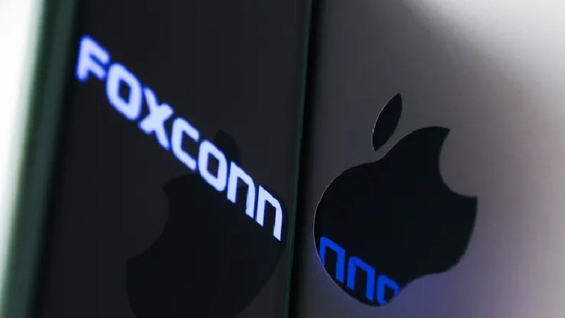 Công ty sản xuất theo hợp đồng Foxconn Đài Loan. Ảnh minh họa CNBC.