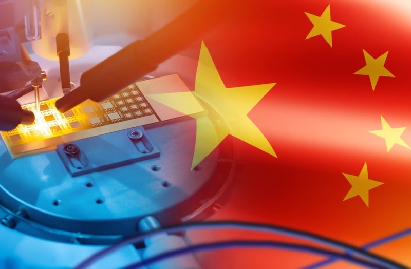 Các nhà cung cấp thiết bị sản xuất linh kiện Trung Quốc có được cơ hội phát triển từ những hạn chế thương mại của Washington. Ảnh SCMP
