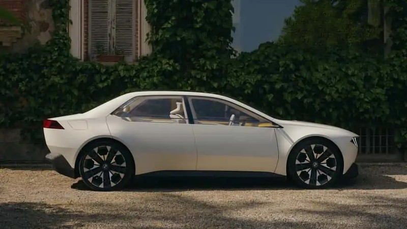 Nguyên mẫu thiết kế ý tưởng xe điện mới Vision Neue Klasse của công ty BMW. Ảnh InsideEVs