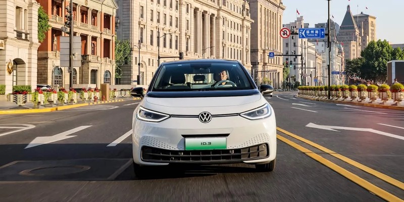 Xe điện ID.3 của công ty Volkswagen ở Trung Quốc. Ảnh Volkswagen
